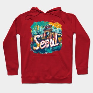 Seoul Retro South Korea t-shirt Hoodie